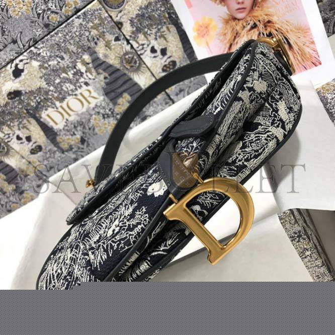 D*or saddle bag m0446ctfo_m928 (25.5cm*20cm*6.5cm)